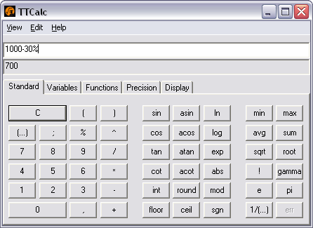 TTCalc for Linux 0.9.3 full